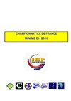 statistiques championnat baseball IDF minimes 2010