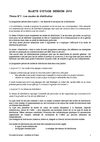 Analyse des sujets d'étude en mercatique