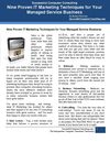 Nine Proven IT Marketing Techniques for Your Managed Service Business