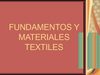 materiales textiles