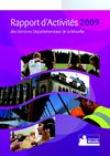 Rapport d'activité des services 2009