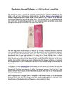 Purchasing Elegant Perfumes as a Gift for Your Loved One