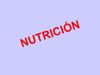 NUTRICION 1