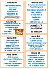 Programme activités du Foyer des Jeunes de Rochechouart - toussaint 2010