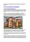 Serviced Apartments Bangalore Feature All the Comforts and Amenities of a Fine Home
