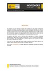 Boletín de novedades nº 45 del Centro de Documentación Cultural