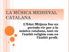 La música medieval catalana