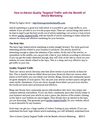 How to Attract Quality Targeted Traffic with the Benefit of Article Marketing