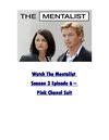 Watch The Mentalist S03E06 – Pink Chanel Suit