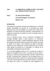 La formción de alumnos...