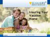 Insuring Your Vacation Home