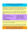 The Best Sales For You In The World