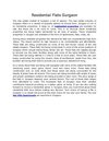 Residential Flats Gurgaon