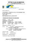 COMPTE RENDU COMITE N°5 DU 2 NOVEMBRE 2010