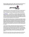 Pinnacle College Upgrades Studio-A With A Solid State Logic AWS 900+ SE Console With Integrated Digital Audio...