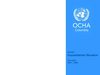 Infogramas de Situación Humanitaria Nariño 2007 - 2009
