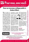 Lettre des Elus socialistes d'Aubervilliers - Octobre 2010