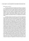 De la vacuité de la conversation chez la jeune mère.