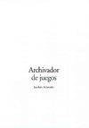ARCHIVADOR DE JUEGOS