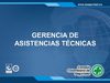  GERENCIA ASISTENCIAS TECNICAS 