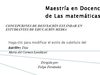 Concepciones de la desviación estándar en estudiantes de educación media