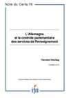 L'Allemagne et le contrôle parlementaire des services de Renseignement