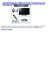 LG 32LE5300 32 inch Class 1080p HD LED TV, with Advanced Accessory Kit (2 HDMI Cables, 1 RGB Cable, 1 Audio Cable,...