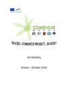 Comenius Project WUCES - 3rd Meeting in Greece