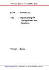 Test4pass HP HP0-J33 pdf exam dumps test