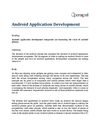 Android Application Development|Android App Development|Professional Android Application Development