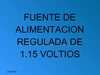 FUENTE DE ALIMENTACION VARIABLE 1.15