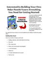 Interested In Building Your Own Solar Panels? Learn Everything You Need for Getting Started!