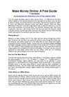 Make Money Online - A Free Guide