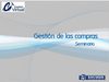 Gestión de las Compras