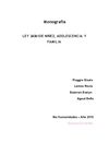 Monografia: Ley 26.061 de Niñez, adolescencia y familia