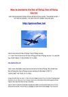 How to overcome the fear of flying| Fear of flying courses