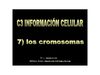 TEMA 3. CROMOSOMAS