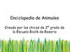 Enciclopedia de Animales de los chicos de 2º grado de la Bialik
