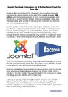 Joomla Facebook Extensions For A Better Social Touch To Your Site