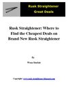 Rusk Straightener: Where to Find the Cheapest Deals on Brand New Rusk Straightener