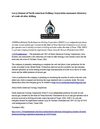Larry Koonce of North American Drilling Corporation announces discovery of crude oil after drilling