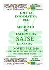 GACETA SATSE GRANADA- NOVIEMBRE 2010