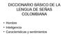Lengua de señas colombiana