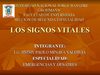 DIAPOSITIVAS SOBRE SIGNOS VITALES