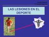 PRESENTACIÓN: LESIONES DEPORTIVAS