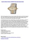 Baume & Mercier Women's MOA8550 Riviera Mini Diamond Watch