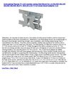 Articulating Plasma TV LCD monitor swing Wall Mount for LG 26LH20 26LU55 32LH20 32LH30 32LF11 32CL20 LCD TV & 2-stud...
