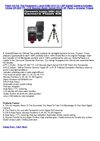 Flash Kit For The Panasonic Lumix DMC-G10 12.1 MP Digital Camera Includes Vivitar DF-293 TTL LCD Bounce Zoom Swivel...