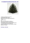 2.5' Canadian Pine Artificial Christmas Tree - Unlit