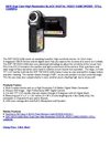 NEW Dual Cam High Resolution BLACK DIGITAL VIDEO CAMCORDER STILL CAMERA